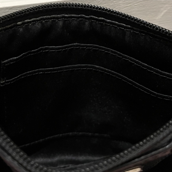 Coach New York Wristlet Black Signature Canvas Clutch Bag - Picture 3 of 7